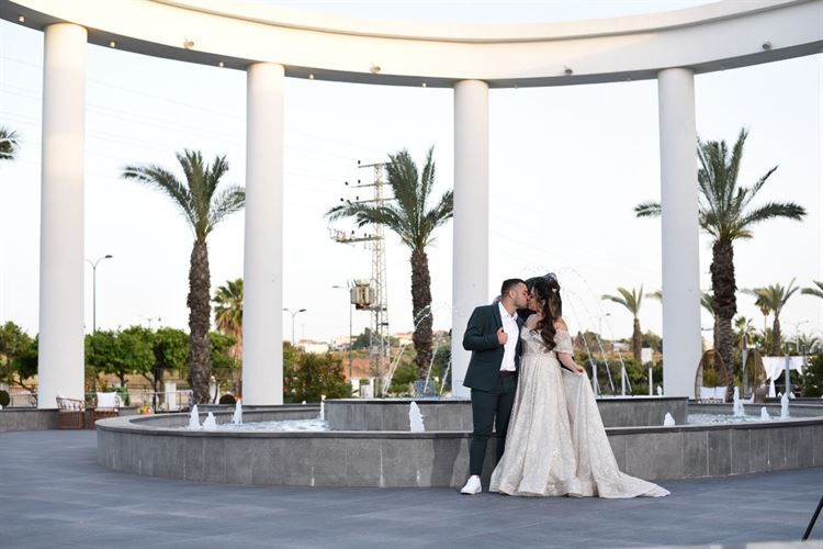 להתחתן עם וייב של חול: מתחם האירועים 'אמארה',  החתונה של טליה ואנטוני (צילום: אלירן סטודיו)