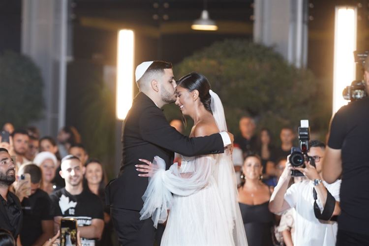 החתונה של יובל אילוק ואבירן עטיה (צילום: גל הפקות)