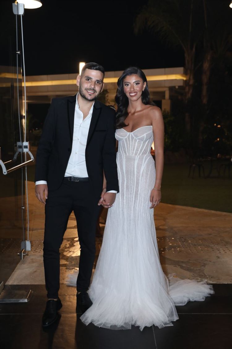 החתונה של יובל אילוק ואבירן עטיה&nbsp; (צילום: גל הפקות)