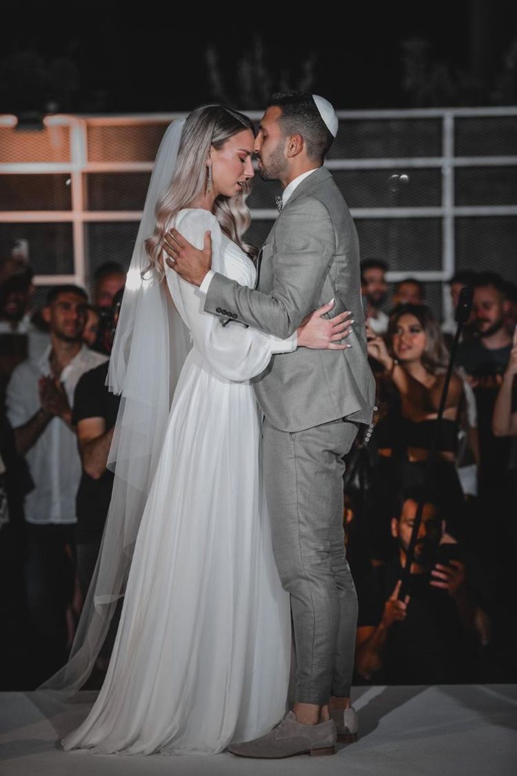 החתונה של נוי ועמרי (צילום: יניר סלע)