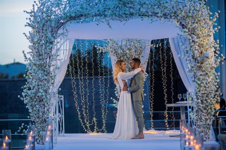 החתונה של נוי ועמרי (צילום: יניר סלע)