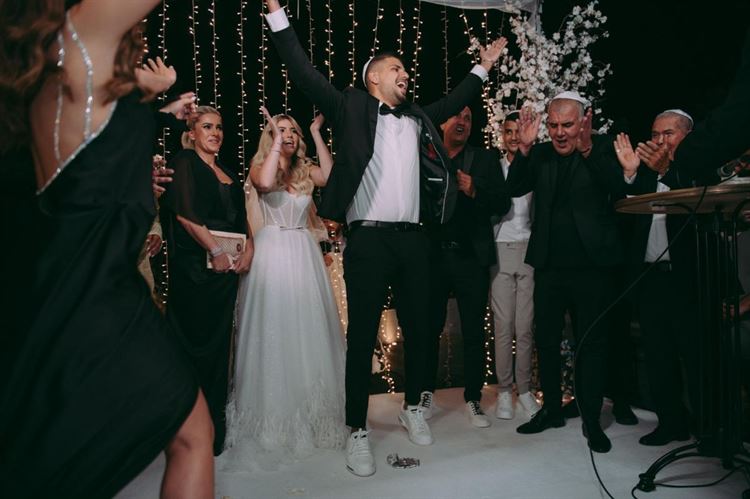 החתונה של ירין ממן ורז ביטון (צילום: אלעד סאסי)