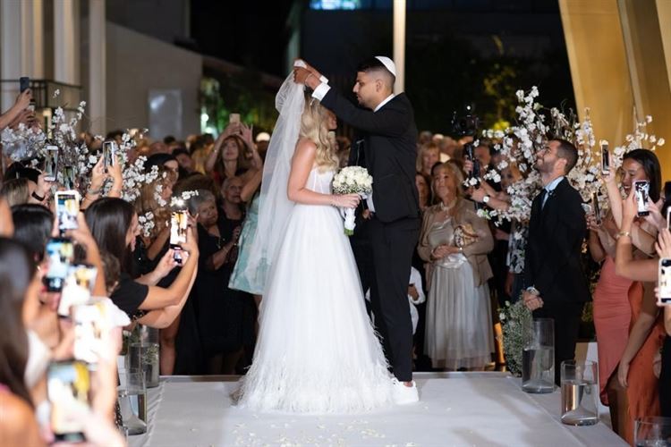 החתונה של ירין ממן ורז ביטון (צילום: אלעד סאסי)