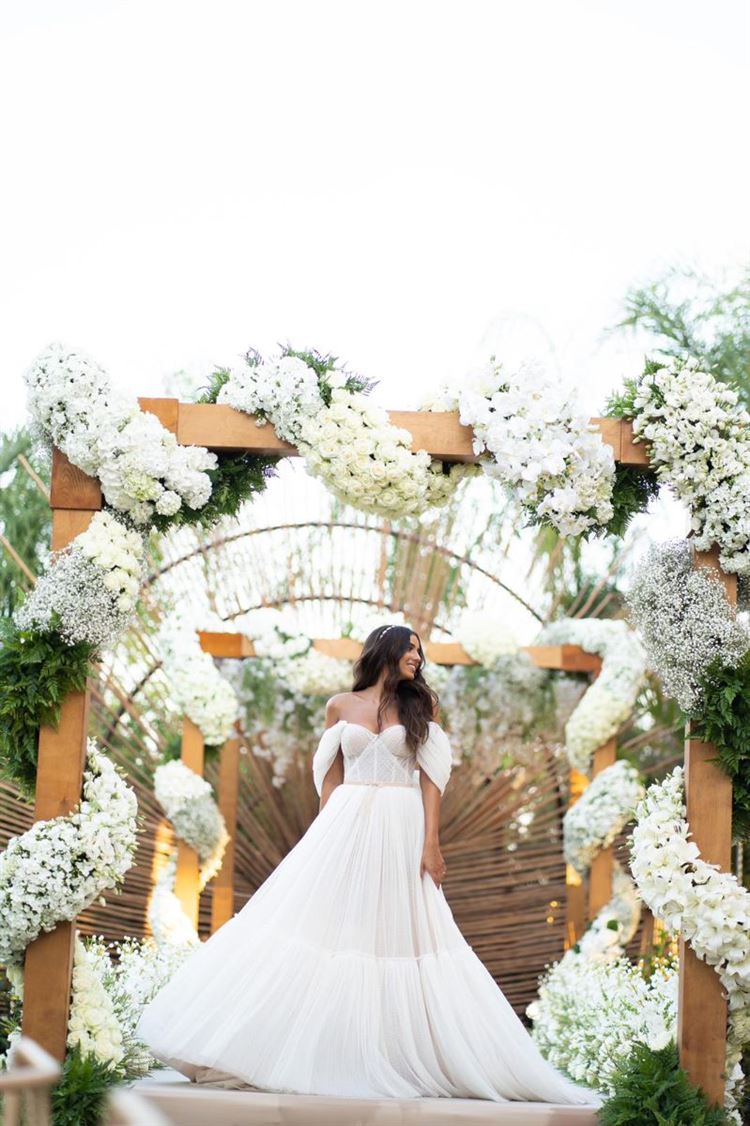 נוי בשמלה של המעצבת ברטה (צילום: פיפל פוטוגרפי)