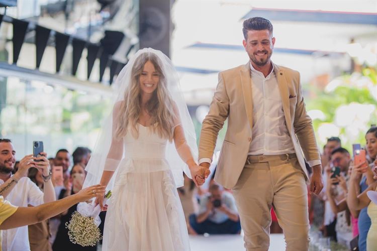 החתונה של דנה וכרמל (צילום: מתן נעים)