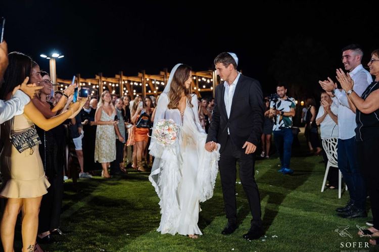 החתונה של ניב וספיר (צילום: יניב סופר)