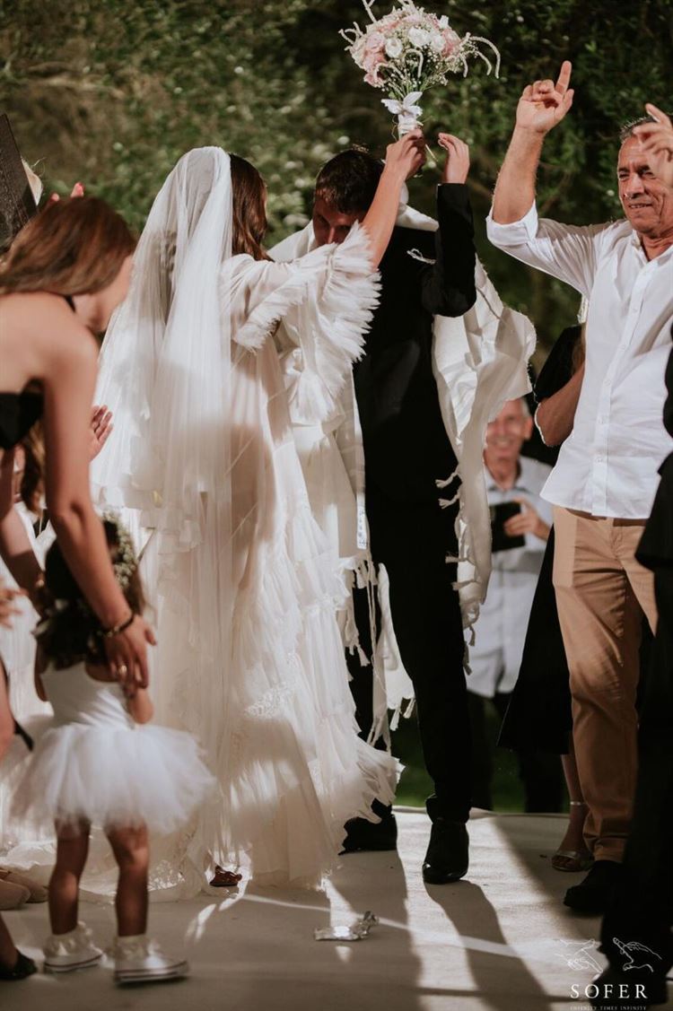 הזוג ברחבה (צילום: יניב סופר)