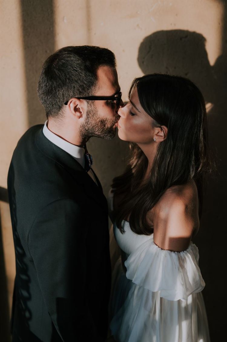 הזוג המהמם, אדר ועמיר (צילום: אלון גרובר)