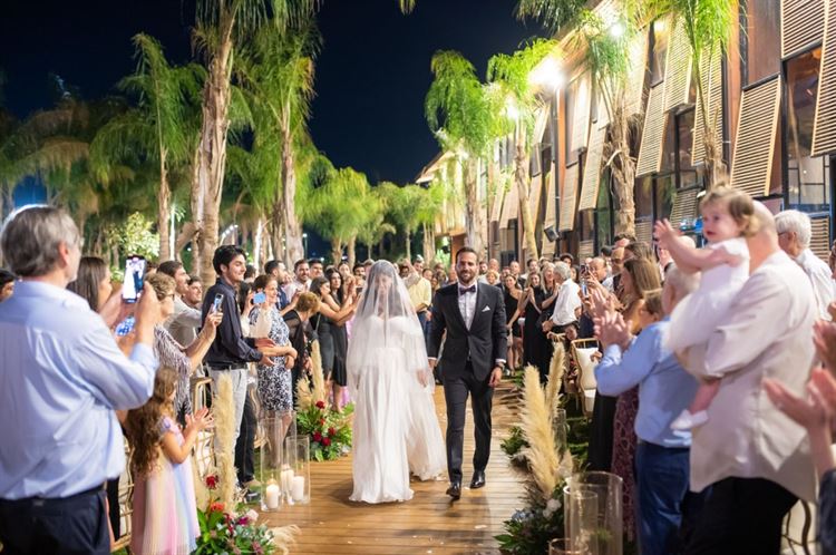 החתונה של אדר ועמיר (צילום: אלון גרובר)