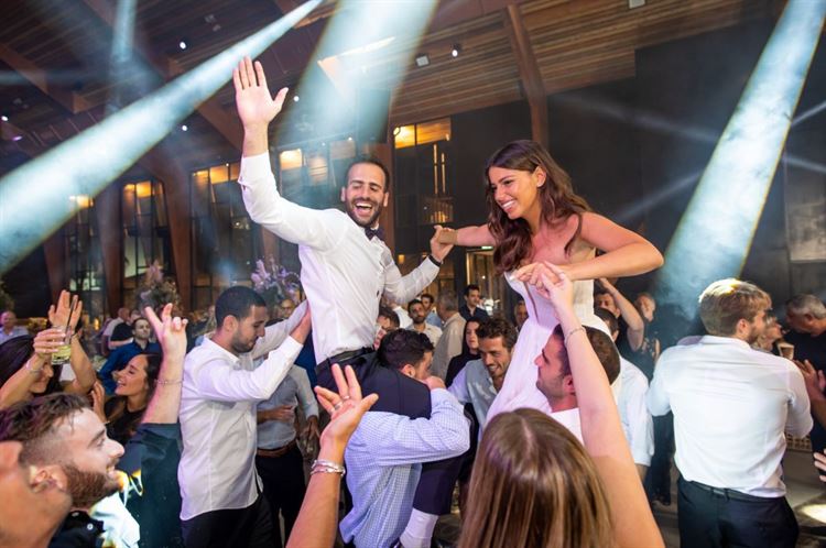 החתונה של אדר ועמיר (צילום: אלון גרובר)