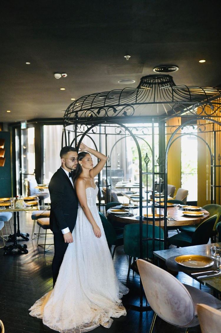 רגע לפני החתונה המרגשת (צילום: ג'ירף הפקות)