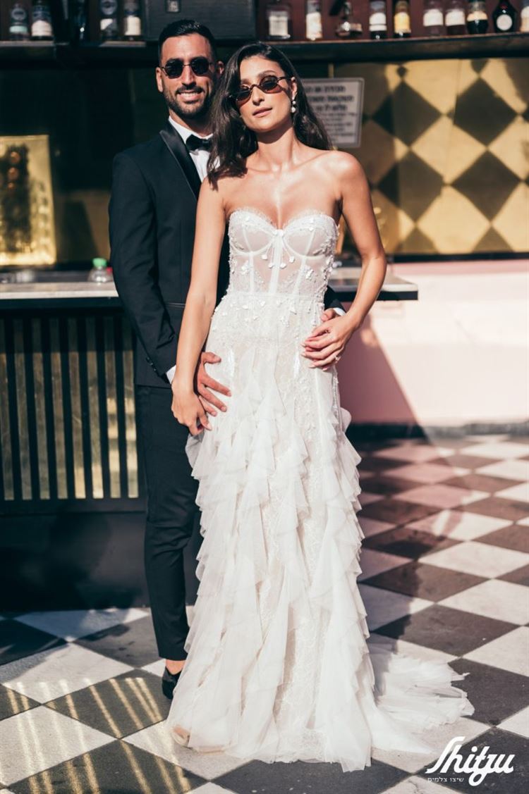 שמלה כלה של אייז-שטיין (צילום: שיצו)