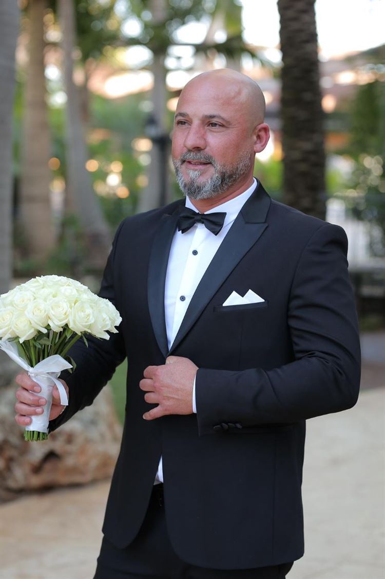 החתן המאושר. בהחלט זכה  (צילום: גל הפקות)