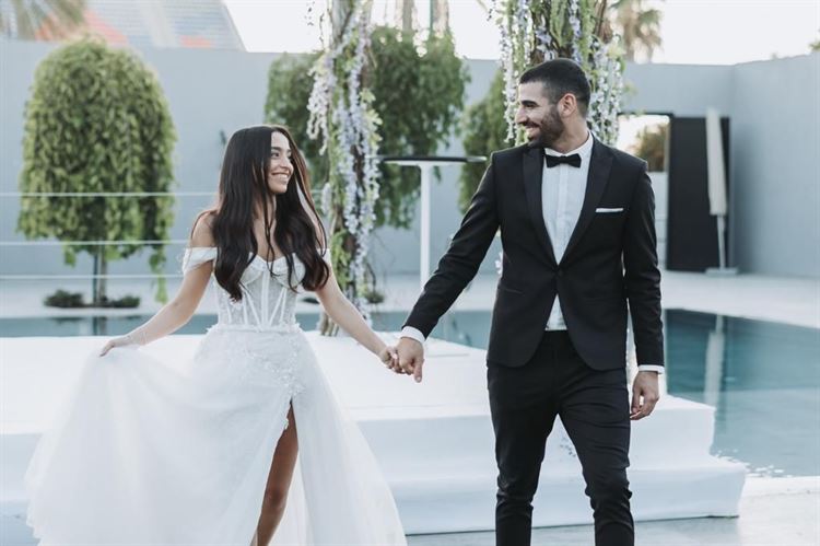 החתונה של לינוי ועידן (צילום: שי בוזלגו)