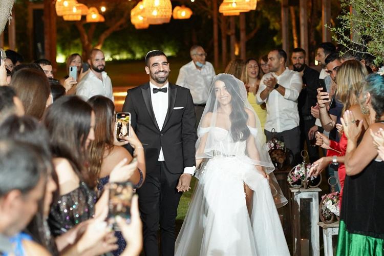 החתונה של לינוי ועידן (צילום: שי בוזלגו)
