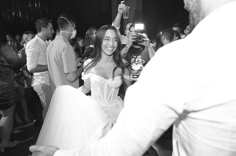 החתונה של לינוי ועידן (צילום: שי בוזלגו)