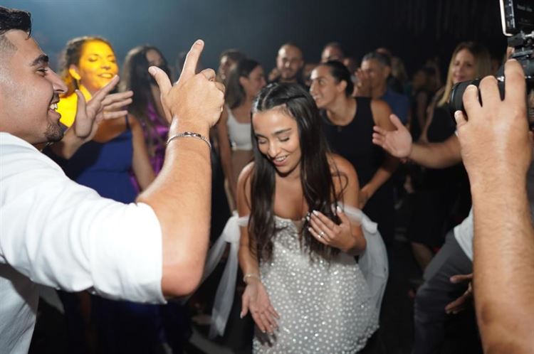 החתונה של לינוי ועידן (צילום: שי בוזלגו)