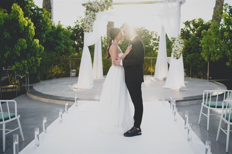 החתונה של נופר ויקי (צילום: רון קובי)