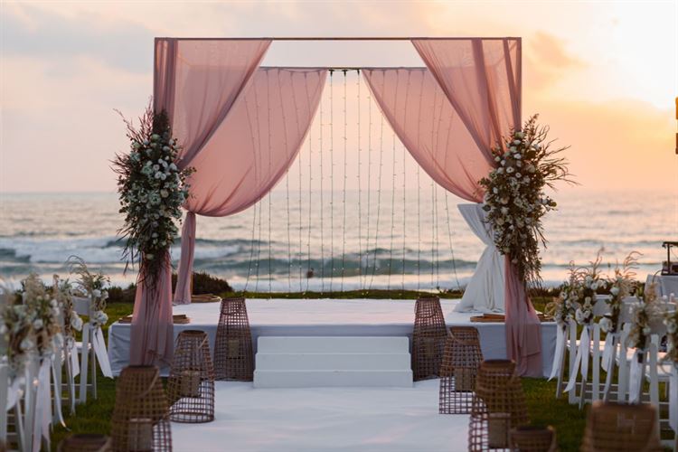 עם תפאורה מושלמת וצבעים של שקיעה - החתונה הרומנטית של שני ועידו 3