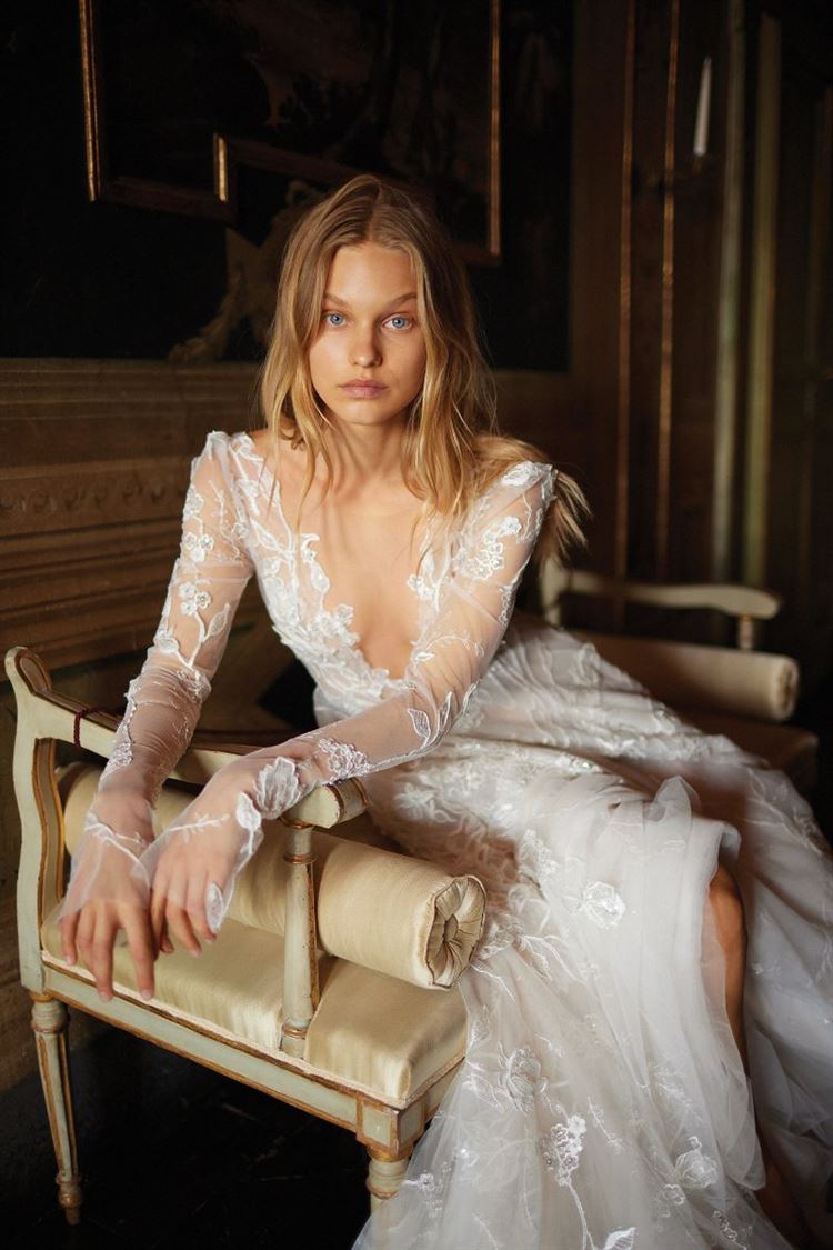 היישר משבוע האופנה לכלות NY: הקולקציה של ליז מרטינז 31