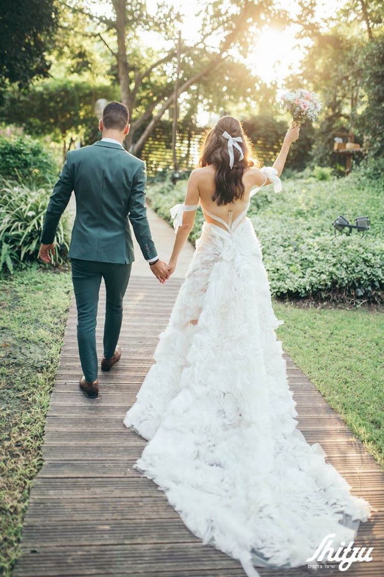 בגוונים של אהבה: חתונת הטבע של אסתר ורון 8