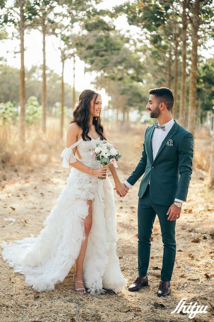 בגוונים של אהבה: חתונת הטבע של אסתר ורון 9