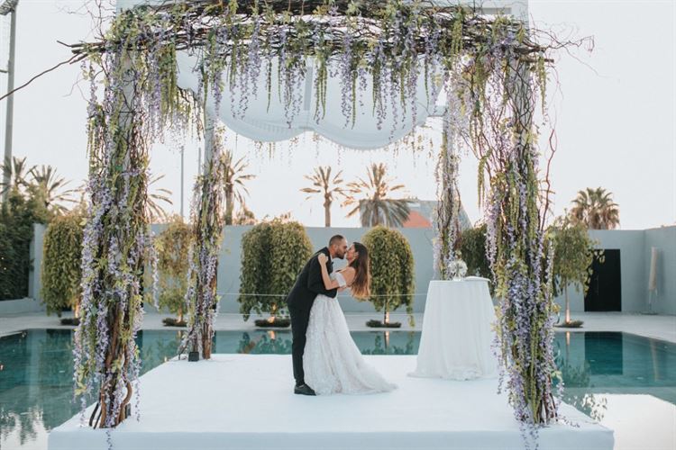 תחת החופה במתחם גבריאל תרבות אירוח, החתונה של מיטל ולירן (צילום: אנדריי אברמוב)