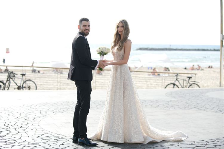 החתונה של דניאל וגלעד (צילום: מריו לוי)