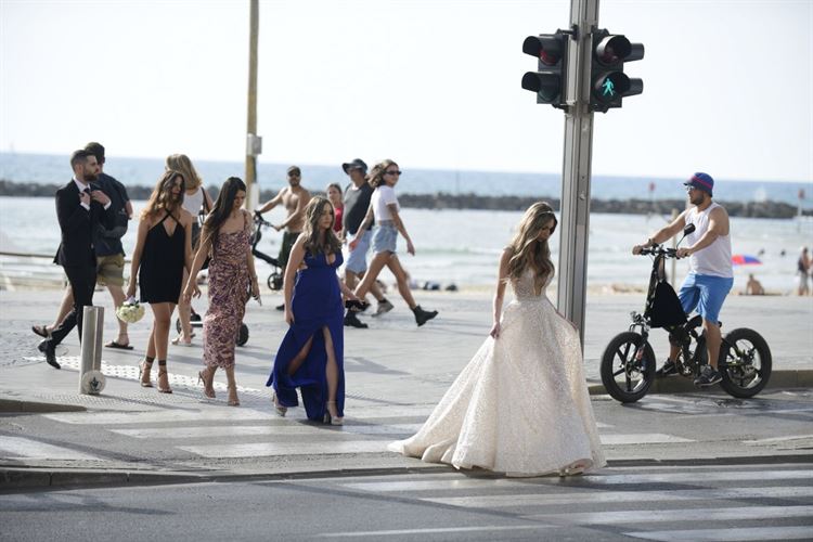 החתונה של דניאל וגלעד (צילום: מריו לוי)