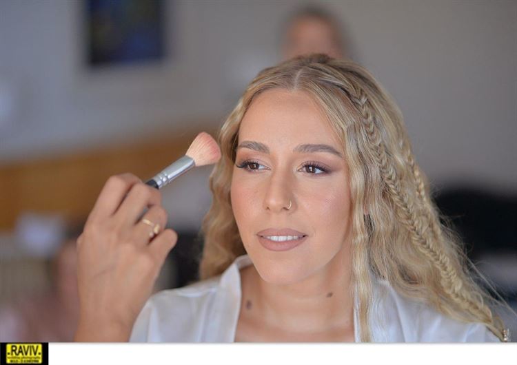 איפור ושיער לחתונה, החתונה של דור ועומרי (צילום: רביב צלמים)