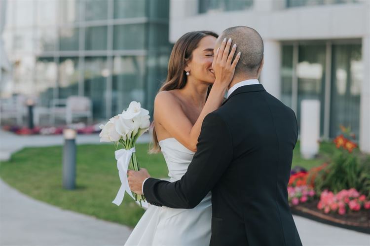 החתונה של מאי ואדיר (צילום: עידן חסון)