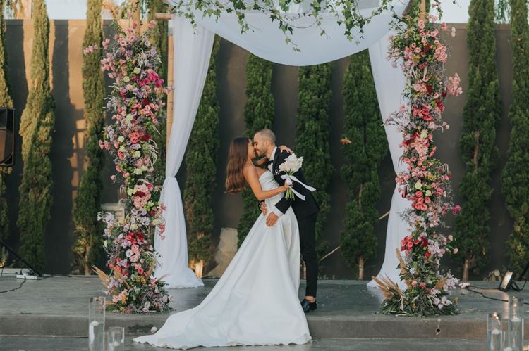 החתונה של מאי ואדיר (צילום: עידן חסון)