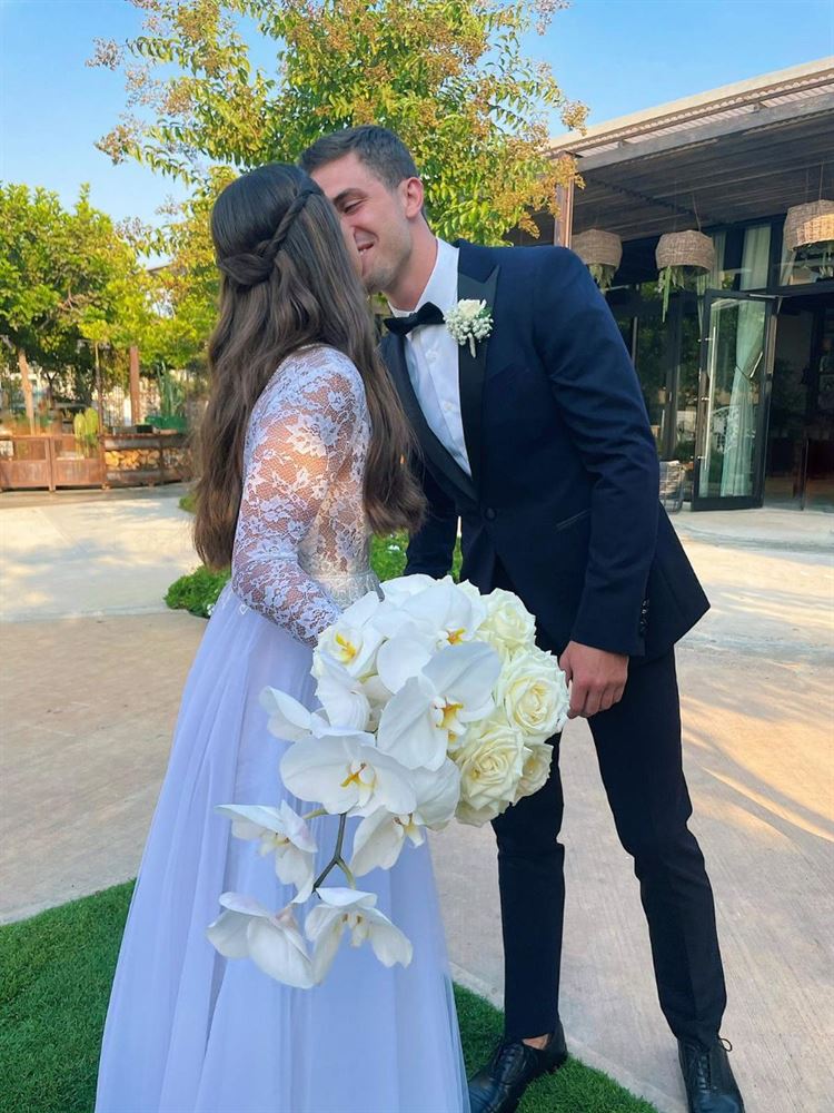 החתונה של דנה ובן (צילום: איציק בן דוסא)