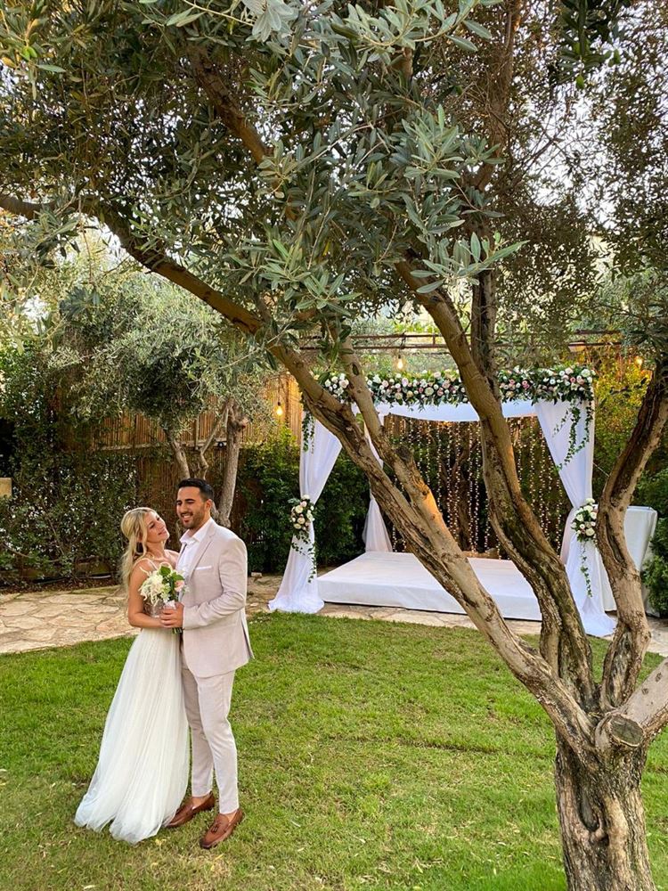 החתונה של מלי וירדן אלמוג (צילום: יוסף חורי)