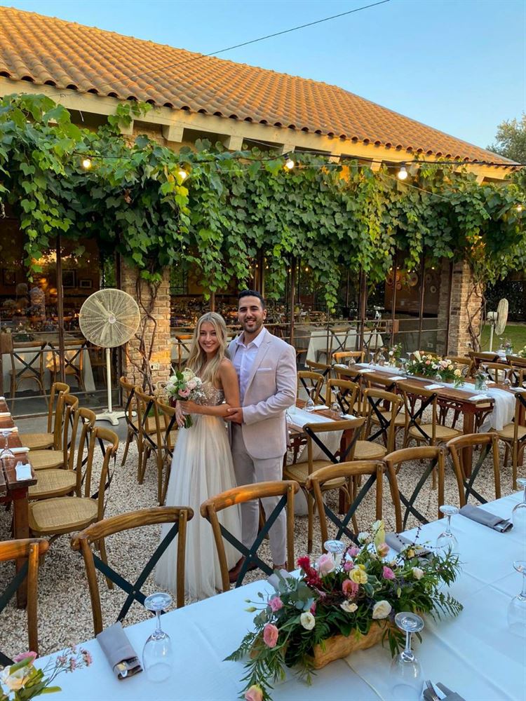 החתונה של מלי וירדן אלמוג (צילום: יוסף חורי)