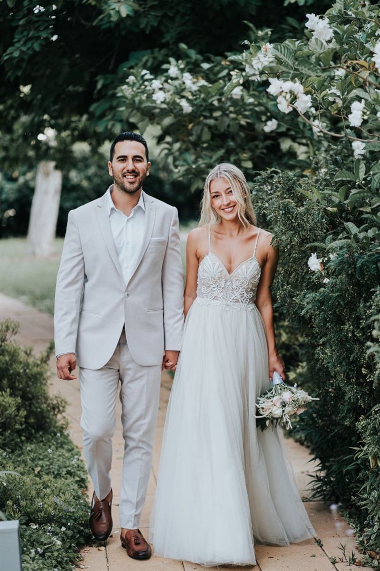 החתונה של מלי וירדן אלמוג (צילום: יוסף חורי)