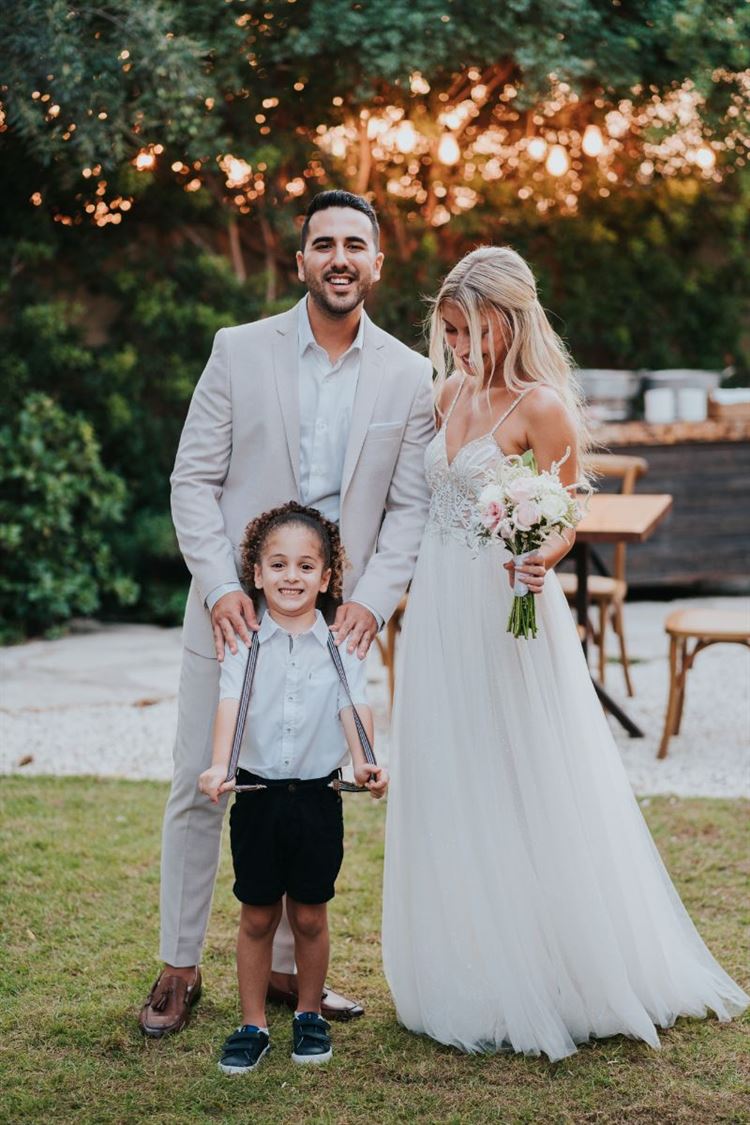 החתונה של מלי וירדן אלמוג (צילום: יוסף חורי)