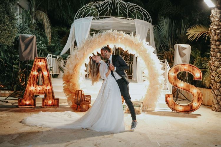 החופה באולמי דוריה, החתונה של שיראל ואלכס (צילום: אליאורה)