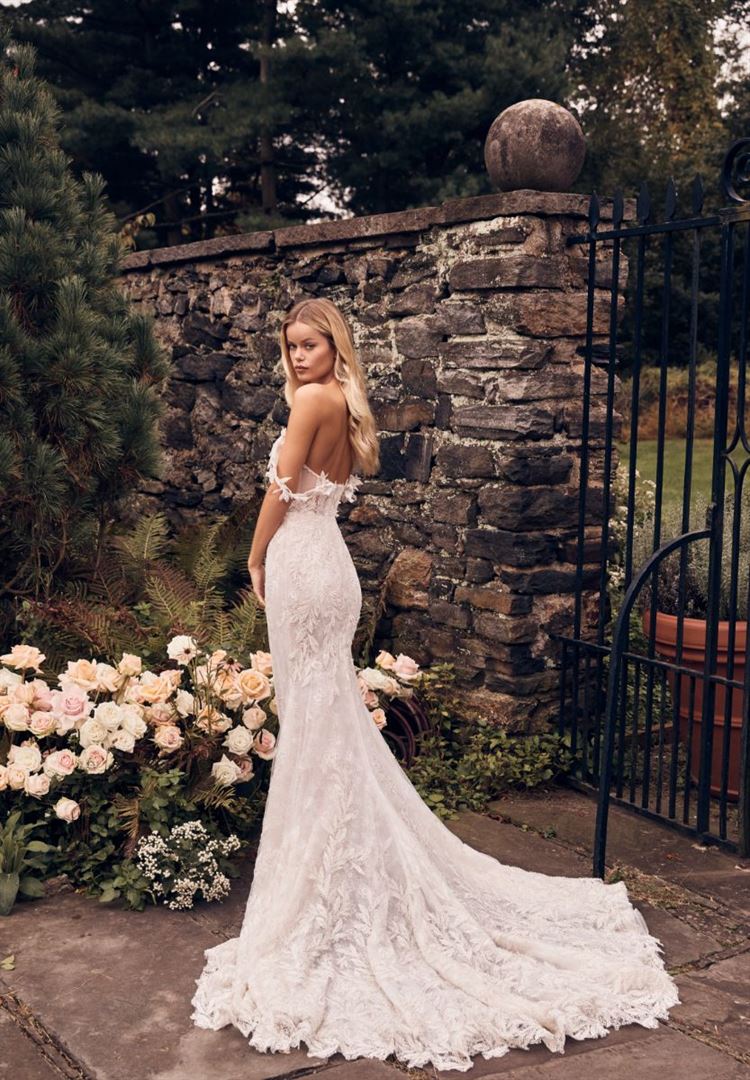 קלאסית ורומנטית, שמלת כלה מקולציית 2022 של לי גרבנאו (צילום: יוסי מיכאלי)