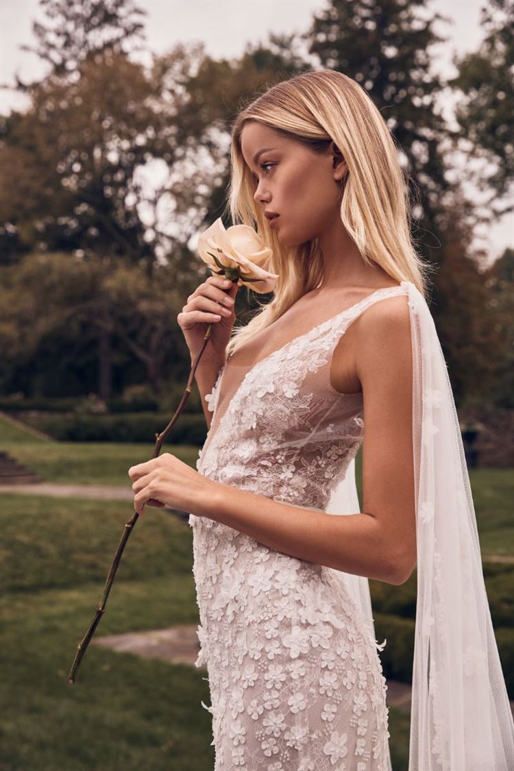 שמלת כלה מקולציית 2022 של לי גרבנאו (צילום: יוסי מיכאלי)