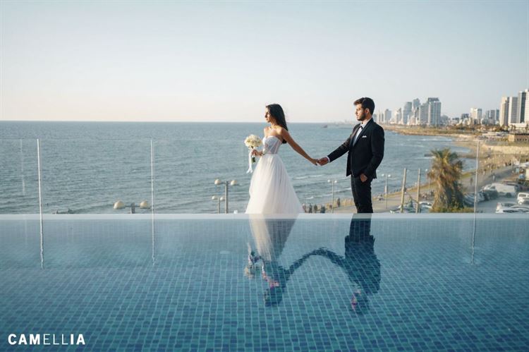 החתונה של עדי ואוהד (צילום: קמליה)