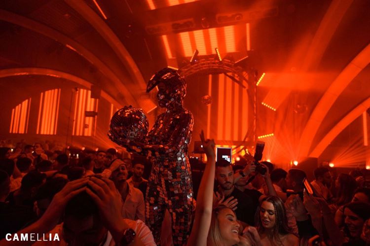 תאורה באולם טרויה (צילום: קמליה)