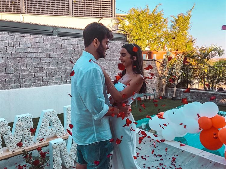 הצעת הנישואים של עדי ואוהד (צילום: קמליה)