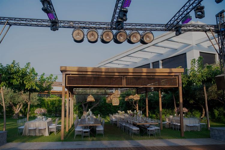 עיצוב אולם אירועים גבריאל (צילןום: אלון גרובר)