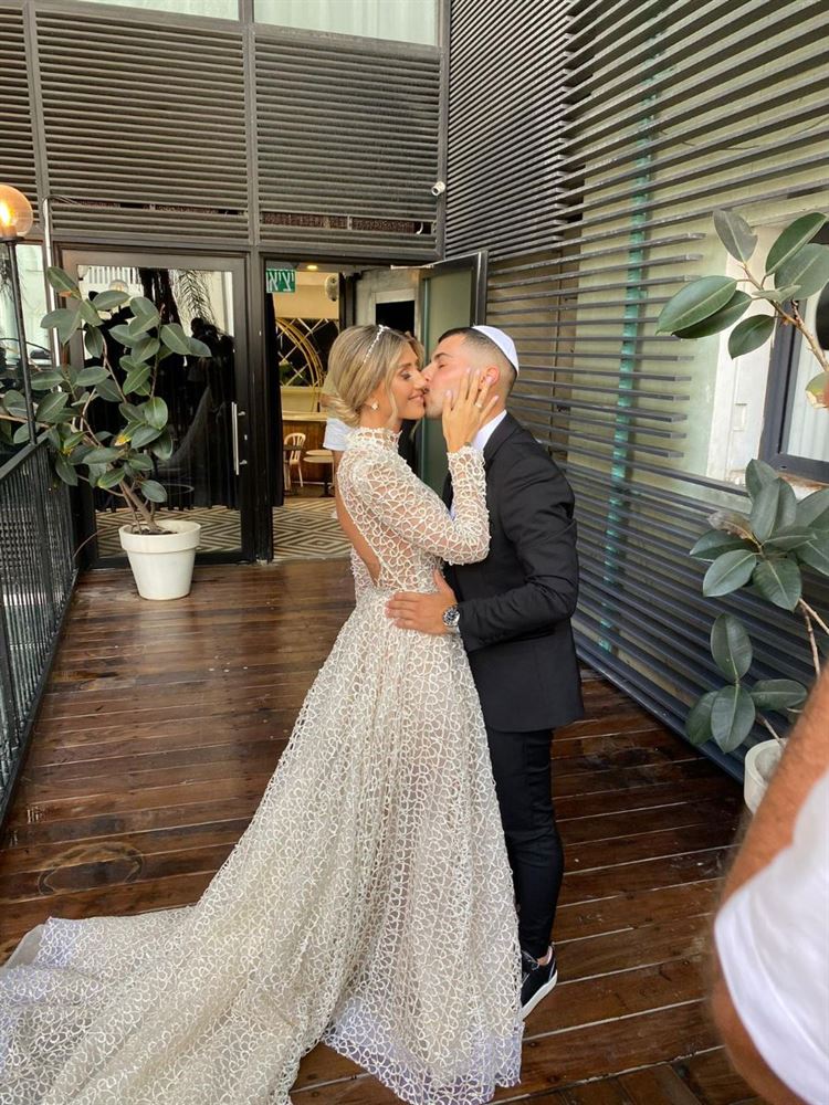 החתונה של קולין ומאור (צילום: בראשית ישראל פרסי)