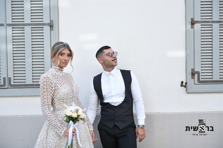 בצילומים הזוגיים לקראת החתונה (צילום: בראשית ישראל פרסי)