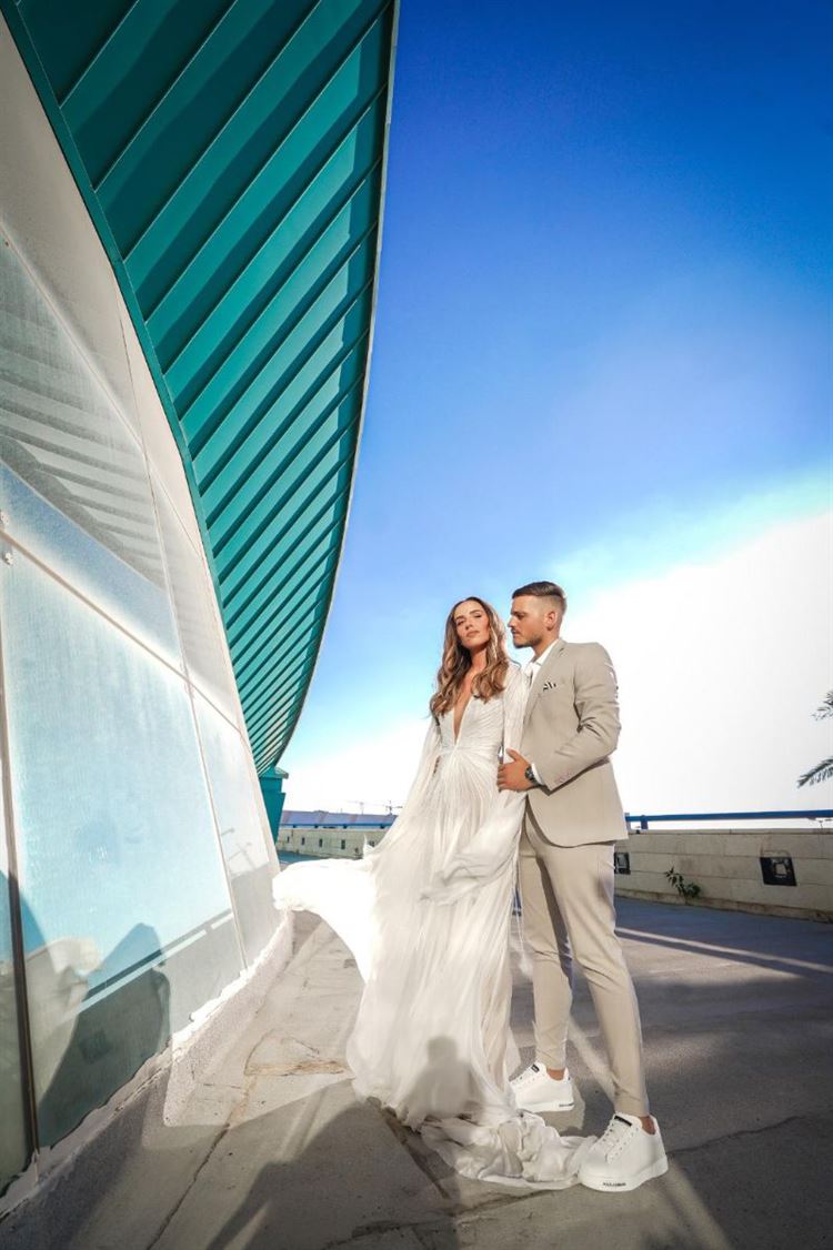 יום הנישואים של חן ויותם (צילום: לירוי ואביעד צילומים)