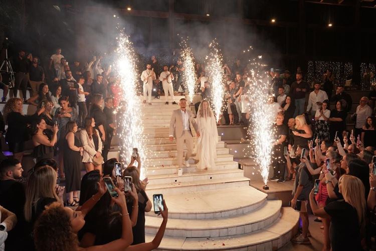 החתונה של חן ויותם באולם הינומה (צילום: לירוי ואביעד צילומים)