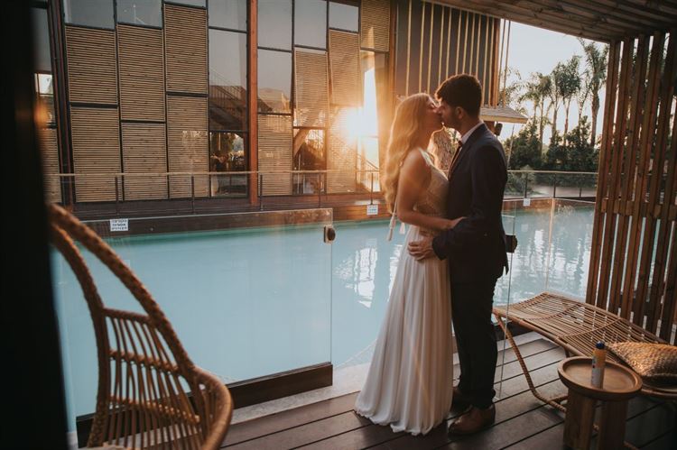 נעם ואדיר בריזורט האירועים קאי (צילום: עידן חסון)