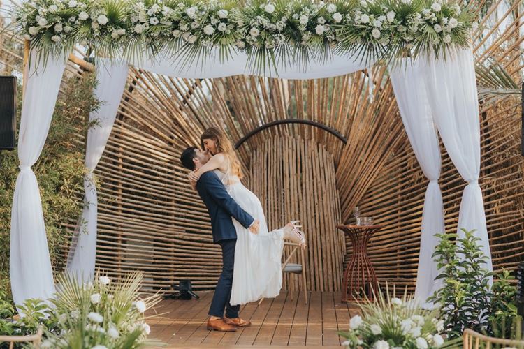 תחת החופה במתחם האירועים קאי (צילום: עידן חסון)